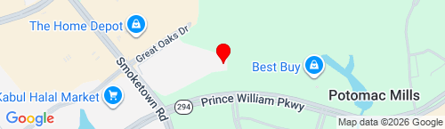 Map thumbnail of 2890 Prince William Parkway Woodbridge, VA 22192